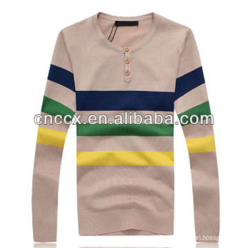 13STC5573 latest design fashion crewneck mens sweaters